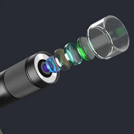 Mikroskop cyfrowy z ekranem 2MP RGB 20-100x LED
