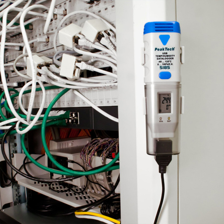Miernik Wilgotności Temperatury USB PeakTech 5185