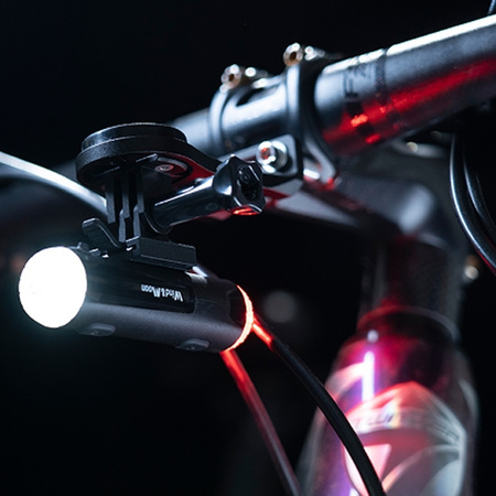 WT08 Wind and Moon 2-in-1 front and rear helmet light