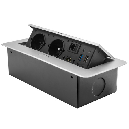 Spacetronik SPS-D26S openable countertop socket