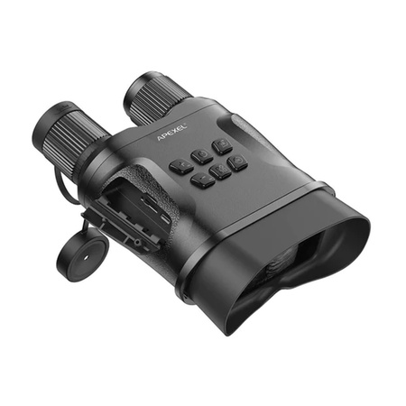 IR night vision binoculars with 4-12x IPX4 zoom camera