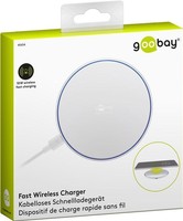 Goobay 10W Qi QC indukčná nabíjačka biela