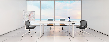 Spacetronik SPE-434W electric desk stand