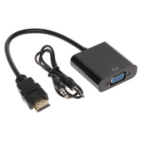 HDMI to VGA + audio converter SPH-VA02 Black