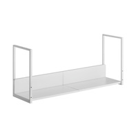 Spacetronik Hugel White under-desk shelf