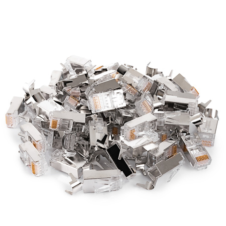 Přímý konektor RJ45 cat7 S/FTP PT-RJ457SFT-15 x50