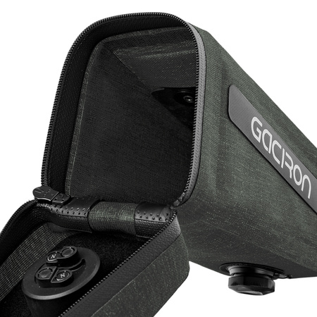 Fahrradtasche mit Rücklicht NEST200 grau