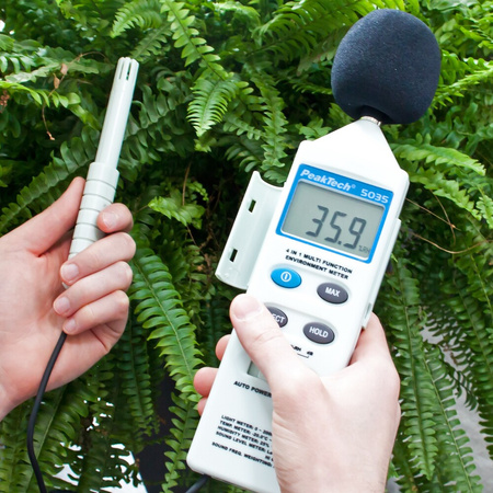PeakTech 5035 4-in-1 Environmental Meter