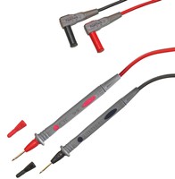 Peaktech TKS-8 test leads with 2 mm tip