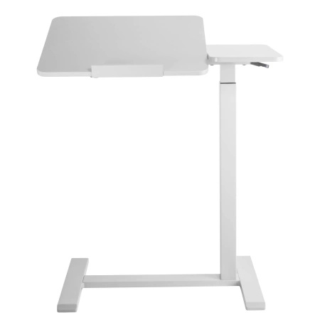 Zestaw wypoczynkowy fotel elektryczny Spacetronik Flax 04M szary + stolik regulowany