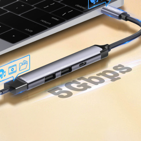 LDNIO DS-34C USB-C HUB Adapter