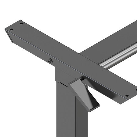 Mobile standing desk with wheels SPE101B