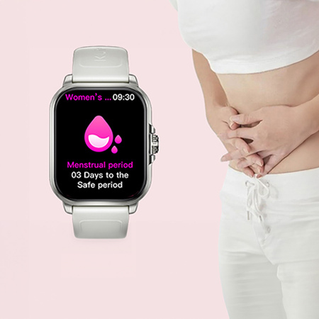 Smartwatch Kumi KU7 Meta 90 trybów 40 mm Szary