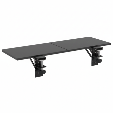 Przedłużka na Biurko Spacetronik SPB132B_69_24 69x24 cm czarna