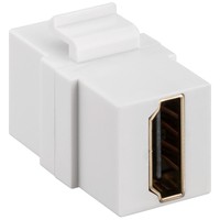 Keystone connector HDMI-HDMI cable extension