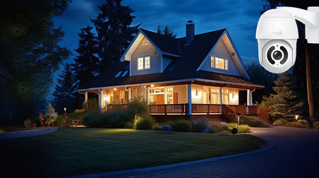 HomeGuard AI venkovní WiFi kamera 2K HGWOB-253