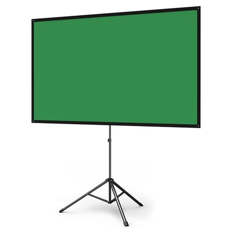 Green Screen Green Background on Tripod 90"