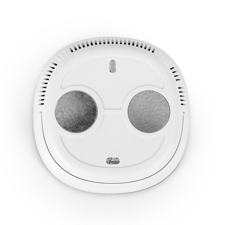 Bezdrôtový detektor oxidu uhoľnatého CO2 s LED ZB-DC02 3v1