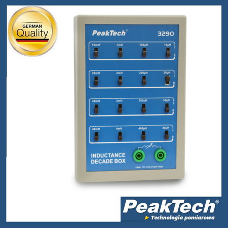 Induc. dec. with PeakTech 3290 sliding switches