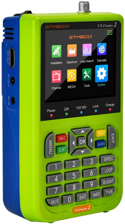 GTMEDIA FreeSAT V8 FINDER 2 BLACK SAT Meter