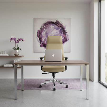 Swivel office chair with armrest 4D GUNNAR