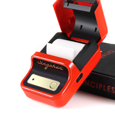 Drukarka etykiet Niimbot B21 czerwona