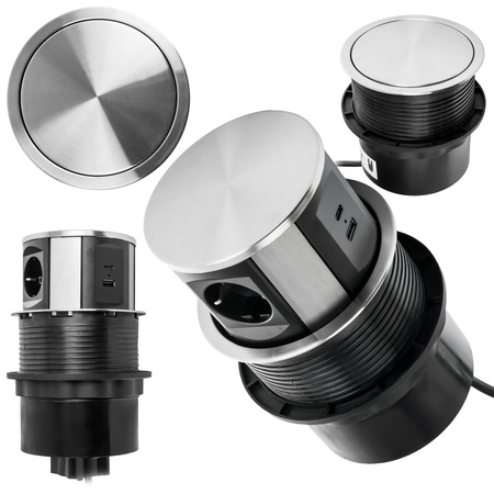 Gniazdo blatowe Spacetronik SPSRA51BS