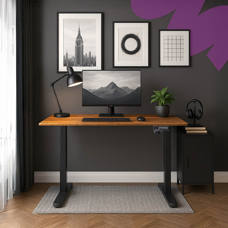 Elektryczne biurko Moris SPE-O111BB 100×60 cm