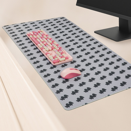 Mata podkładka na biurko szara 100x50cm SPB071