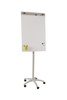 Stand on wheels with height adjustment and whiteboard