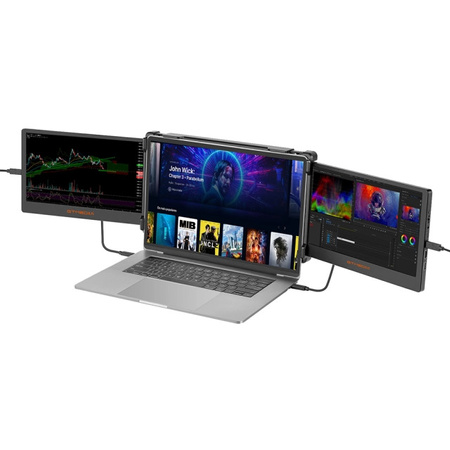 Additional two monitors for USB-C Mate X laptop