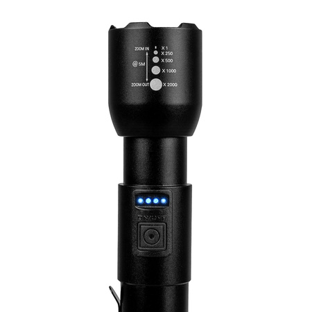 Aluminum 20W 800lm tactical flashlight VAYOX VA0180