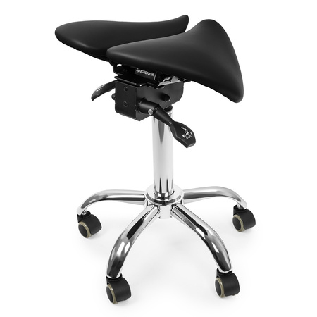 Ergonomický nastavitelný háček SELLA černý