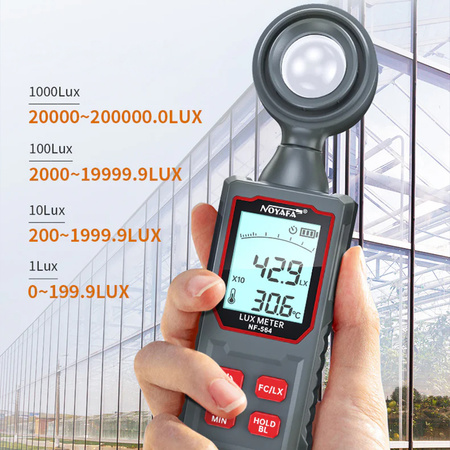 Luksomierz cyfrowy LUX/FC Noyafa NF-564