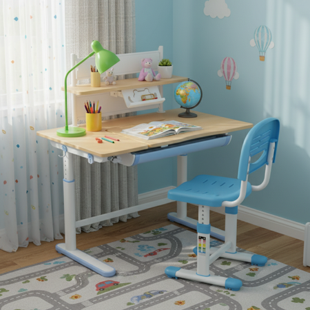 Spacetronik SPE-X116AT electric desk with shelf