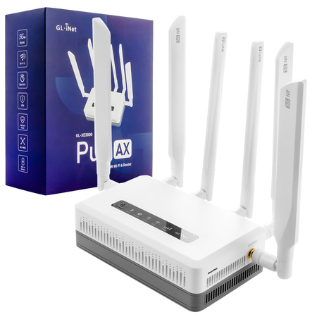 5G Wi-Fi router 6 AX3000 s batériou GL-XE3000