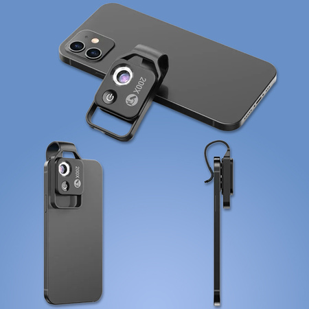 Objektiv digitálního mikroskopu pro telefon 200x LED