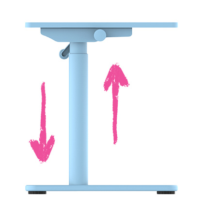 Spacetronik XD SPE-X101A manually adjustable desk