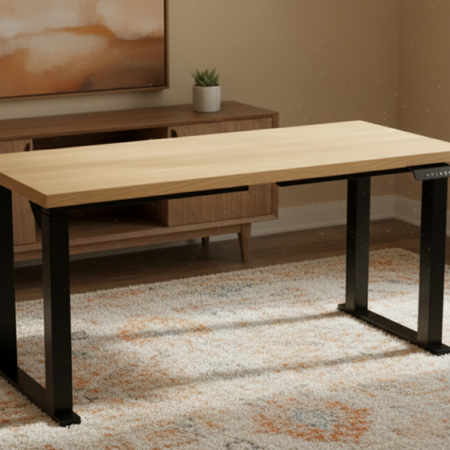 Stelaż biurka elektrycznego SPE426B 71–118 cm czarny