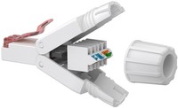 RJ45 8P8C CAT6 UTP kroucený síťový konektor Goobay