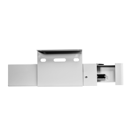 Under-Desk Storage Drawer with Shelf Large White