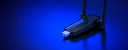 Karta sieciowa USB 3.0 Wi-Fi 6 1800Mbps WDN1800H