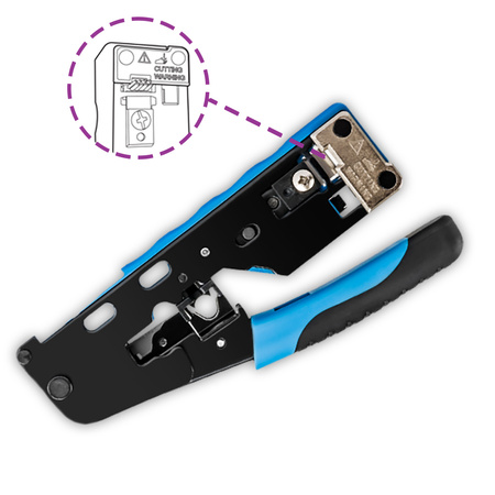 Zaciskarka RJ45/RJ12/RJ11 PT-CT03