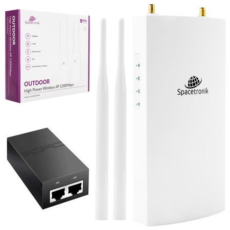 Access Point Outdoor 1200Mbps IP66 Spacetronik