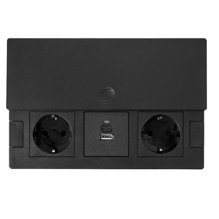 Gniazdo blatowe zasuwane Spacetronik SPS-S24B V4