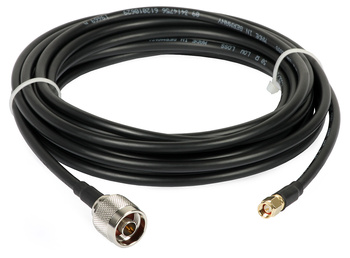 Antenna cable N plug SMA connector LMR240 5m