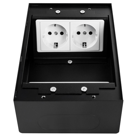 Gniazdo podłogowe otwierane Spacetronik SPS-W24B_S3