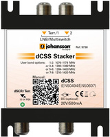 Johansson 9738 Unicable II Multiswitch - 2/1 dCSS