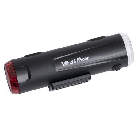 WT08 Wind and Moon 2-in-1 front and rear helmet light