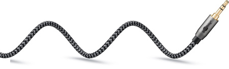 Audio kabel Jack 35mm x2 Goobay Plus TEXTIL 2m
